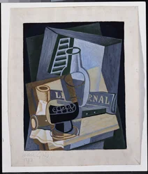 窓の前の静物、1922