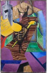 本のある静物（副題：サン＝マトレル、1913年12月（油彩、カンヴァス）