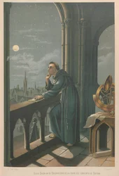 ロジャー・ベーコン。 出典: 科学とその人々、1879 年。