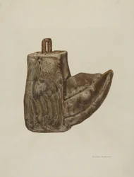 木製鐙（あぶみ） 1941年頃