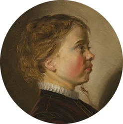 プロフィールの少年、c。 1630年。
