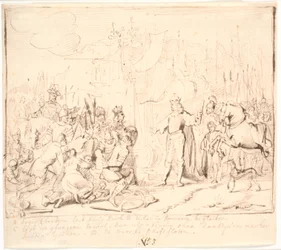 クリスチャン 1 世は、1449 年にスウェーデン王エリックにポメラニアへの進軍を命じました。