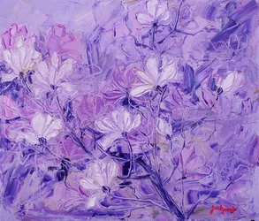 夢のようなラベンダーの花
