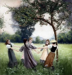 ジロトンド（丸いもの）。画：J.-A.Meunier