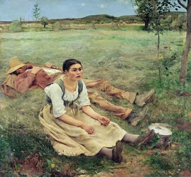 干し草メーカー、1877