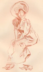 サンギネの絵、c1900 1903-1904