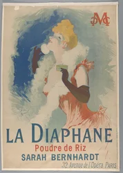 ディアファン。 米粉、1890