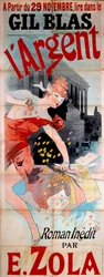 Gil Blas」にあるエミール・ゾラ（1840-1902）の「L