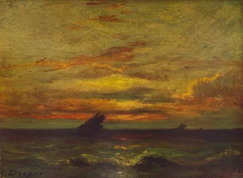 サンセット、c1879、1938