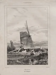 1835年、フランスのソローニュの工場。