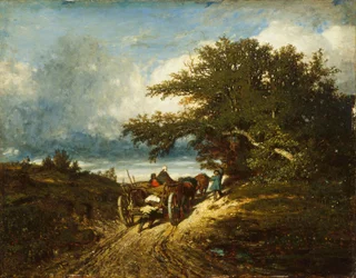 路上で、1856
