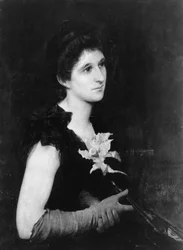 チャールズ・L・ハッチンソン夫人の肖像（1890年