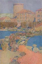 スパラートのマーケットプレイス、1913