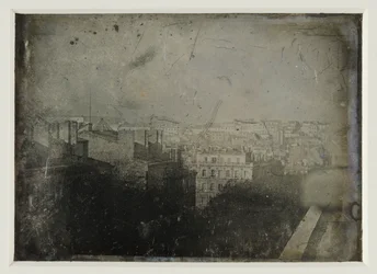 パリの眺め、1842年頃（写真）