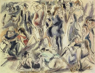 アメリカンビーチ;プラージュアメリカン、1917年頃