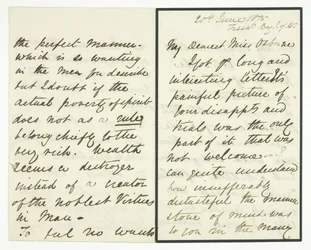 サインレター、1875 年 6 月 20 日。