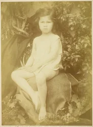 ジョージ・ダックワースによる幼児聖ヨハネの習作、1872年。