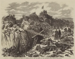 マラホフへの襲撃後の死者と負傷者の追放