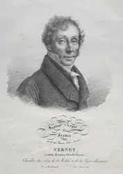 カールヴェルネ、1825年頃。