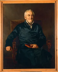 Ernst Moritz Arndt（キャンバスに油彩）