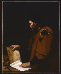 Aristóteles (óleo sobre tela)