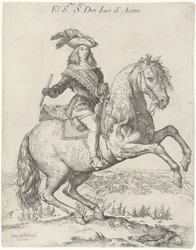 オーストリアのドン ファンの騎馬像 El S.mo S.or Don Juan de Austria (オブジェクトのタイトル)