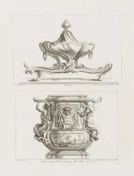 テリーヌ、pl。 57 in Work of Juste-Aurele Meissonnier