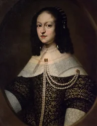 マルゲリータ・デ・メディチの肖像 1649-50年頃 油彩・カンヴァス