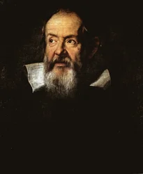 イタリアの天文学者ガリレオ・ガリレイの肖像