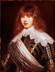 デンマーク王子ヴァルデマル・クリスチャンの肖像 ユストゥス・スステルマンス（1597-1681）作 17世紀 フィレンツェ、ピッティ宮殿