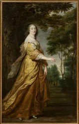 Louise Marie de Gonzague Nevers (Marie Louise de Gonzague ou de Mantoue), reine de Pologne - Marie Louise Gonzaga (1611-1667), Poland Queen, Portrait of Marie Louise Gonzaga, by Egmont, Justus van (1601-1674) (Juste d