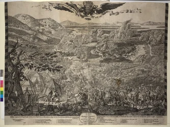 1683年ウィーン・トルコ包囲戦（プリント）