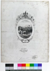 「レ・シュマン・ド・フェール」1840年頃（リトグラフ、紙）