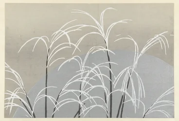 月と草