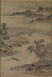1500 年代半ばから後半の夏のバッファローの農業と放牧。