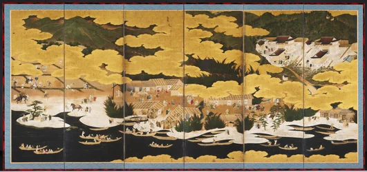 近江名所図会、1660～90年代。