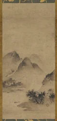 山水図 室町時代・16世紀