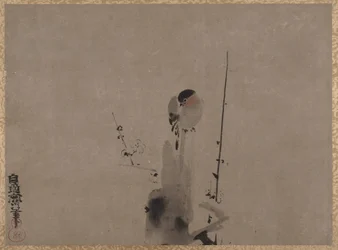 梅の木の鳥。