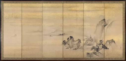 夏と冬の風景 (ペアの 1 つ)