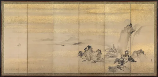 夏と冬の風景、1600年代。