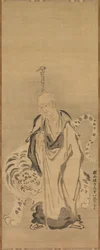 虎を持つ賢者、17世紀。