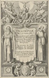 タイトル ページ: Triomphe de la Verite、1624 年