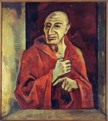 窓辺の男