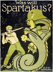 ドイツ革命1918-1919 スパルタクス同盟（スパルタクスブント）