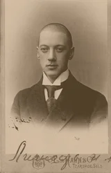 ロシアの詩人ニコライ・グミリョフ1886-1921、ca 1917-1920