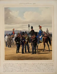 最初の軽騎兵師団、1867年