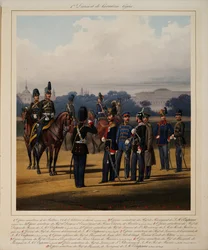 最初の軽騎兵師団、1867年