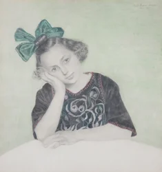 少女の肖像画