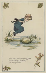 Here am I, little jumping Joan (カラーリトグラフ)