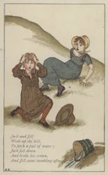 Jack and Jill（カラーリトグラフ